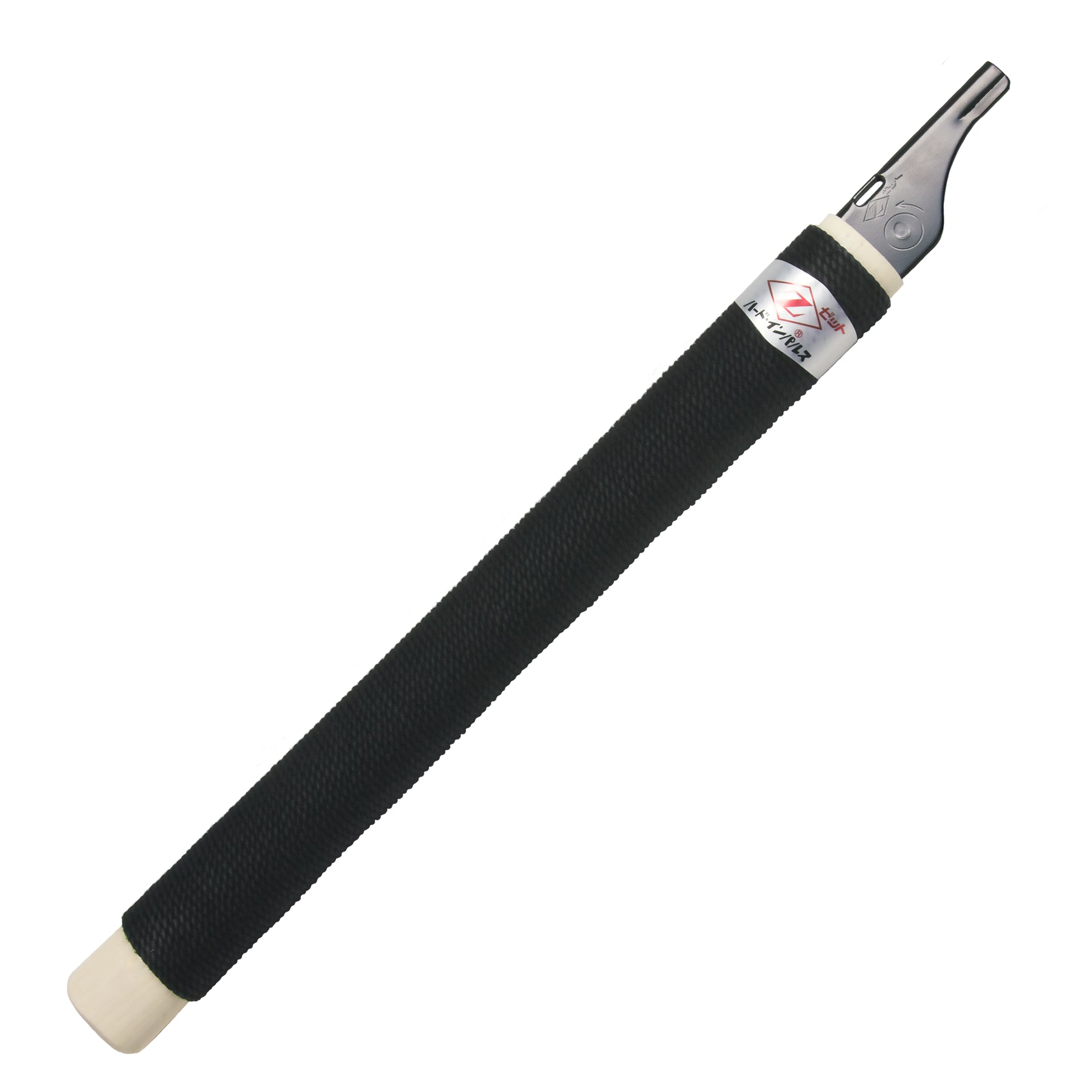 The black thread wrapped handle included with the Zetsaw Cross H-265 Limited Edition Japanese Saw Set. Shown on a white background.