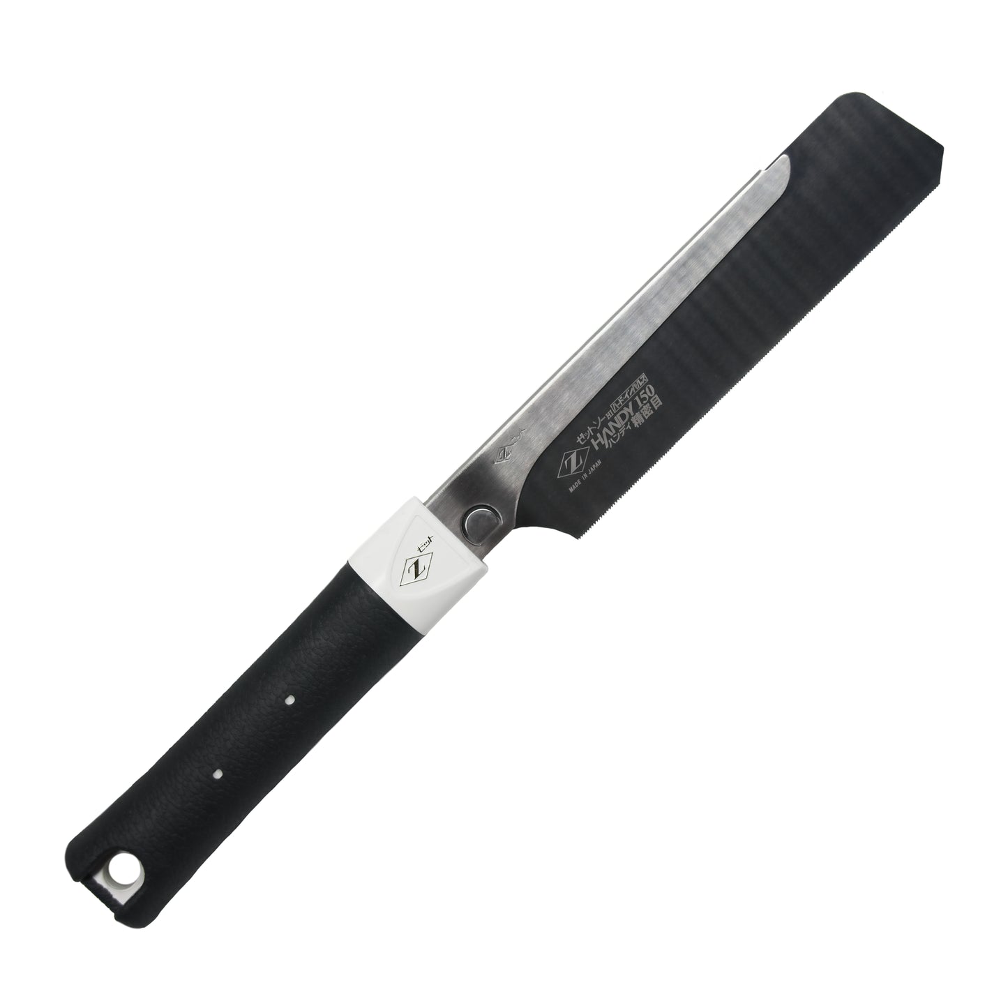 The Zetsaw Handy150 Fine Craft Dozuki-nokogiri Japanese Saw. Shown on a white background.