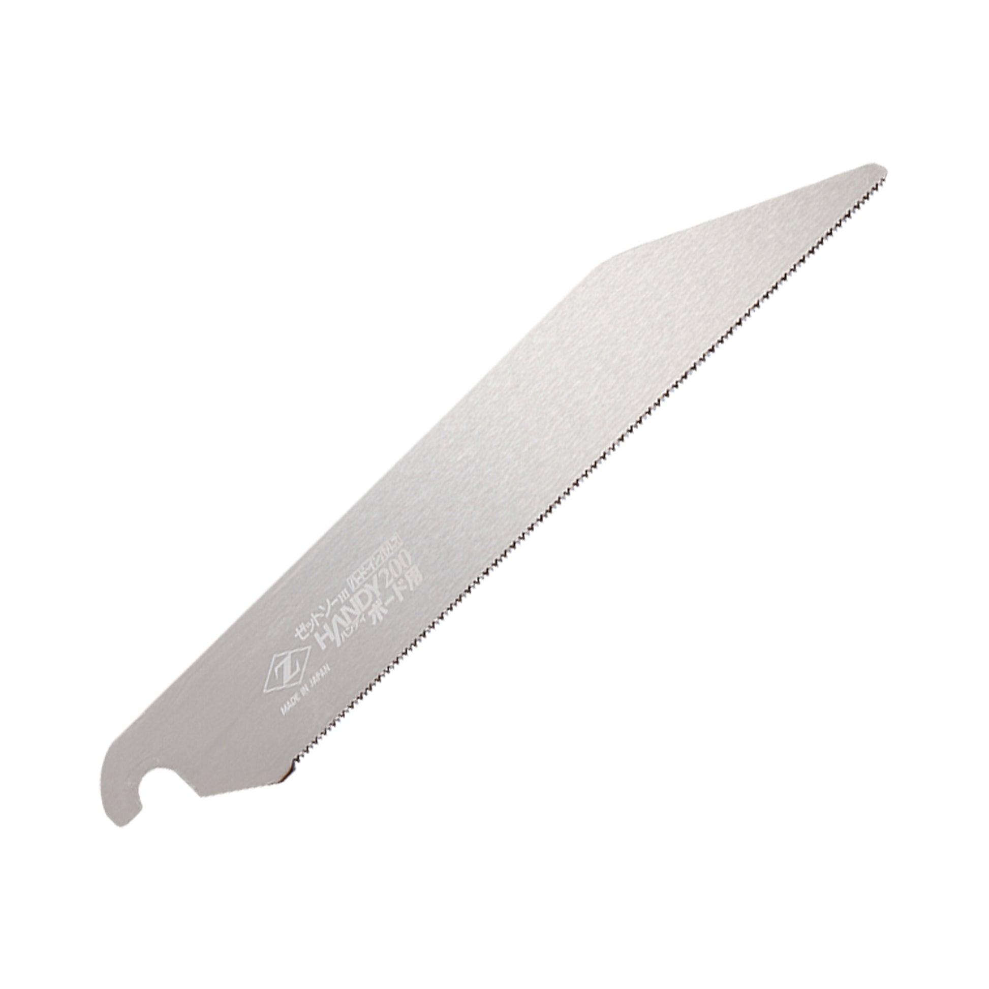 Replacement Blades for the Zetsaw Handy200 Board Anahiki-nokogiri Folding Japanese Saw. Shown on a white background.