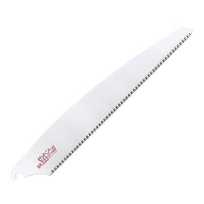Replacement blades for the Zetsaw Heavy Duty H-333 Anahiki-nokogiri Japanese Saw. Shown on a white background.