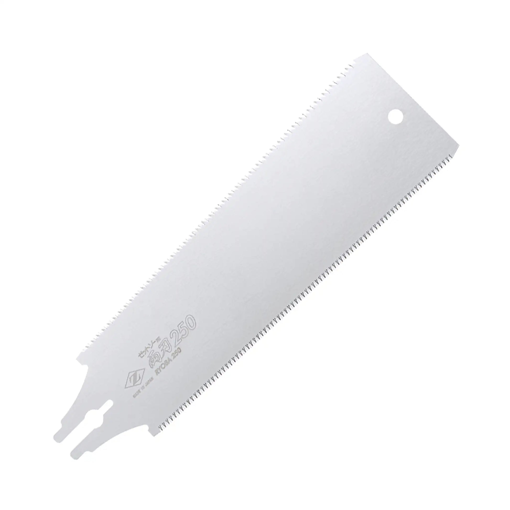 Replacement blades for the Zetsaw Ryoba 250 Ryoba-noko Japanese Saws. Shown on a white background.