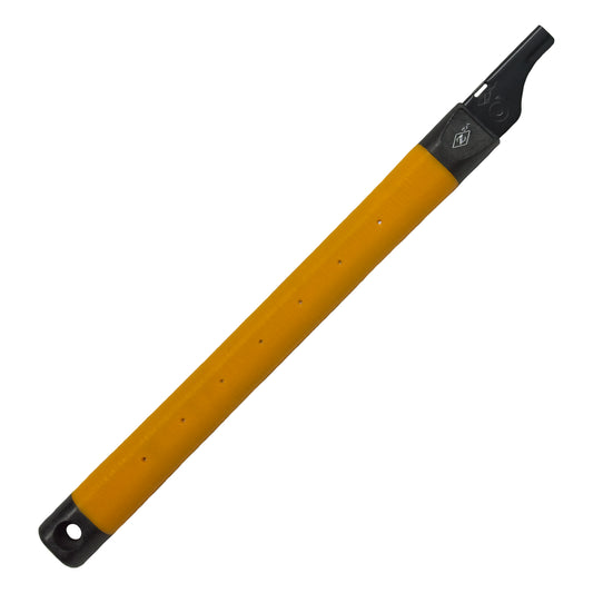 The Zetsaw Straight H-330 Orange replacement Handle. Shown on a white background.