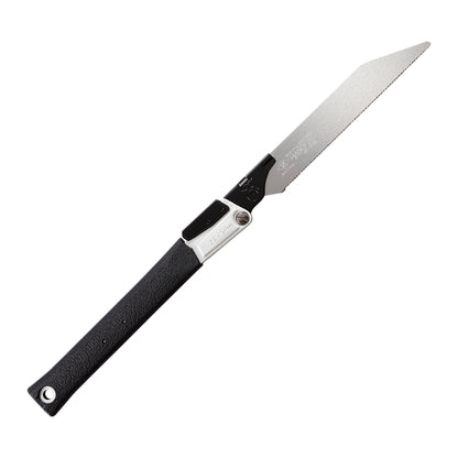 The Zetsaw V Handy200 Board Anahiki-nokogiri Folding Japanese Saw. Shown on a white background.