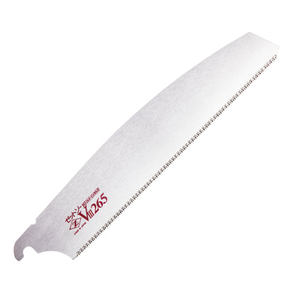 Replacement Blades for the Zetsaw VIII H-265 Anahiki-nokogiri Folding Japanese Saw. Shown on a white background.
